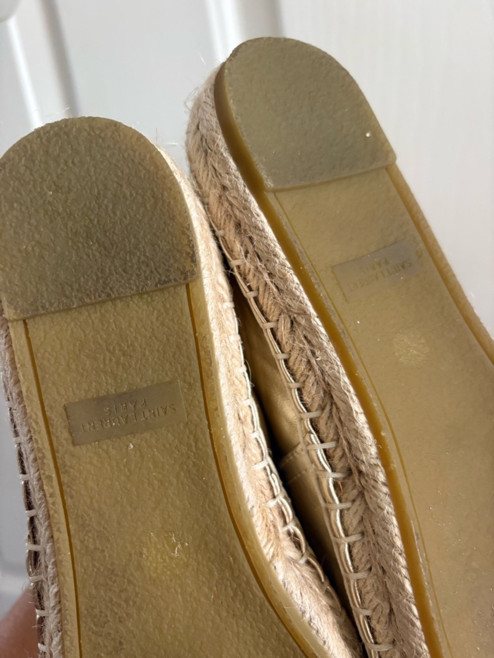 YSL Gold Espadrilles size 6 - Picture 3 of 6